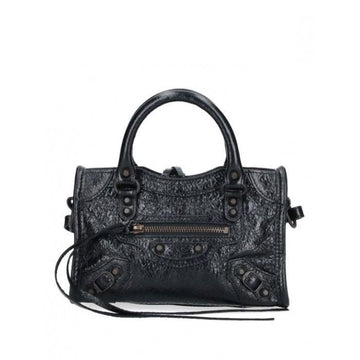 BALENCIAGA Le City Bag Nano mit Messingbeschlägen 865764 2ACFH 1000 159289852 [P]