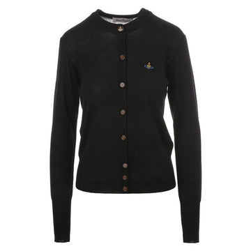 VIVIENNE WESTWOOD ウールシルクカーディガン 153432566 [P]
