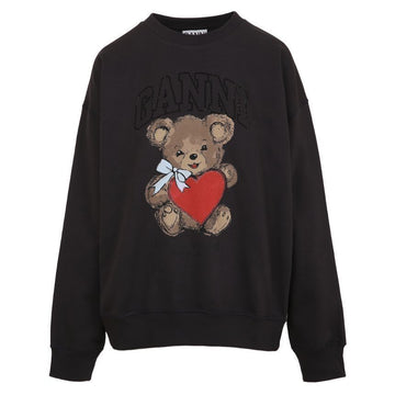 GANNI Bären Grafik Phantom Sweatshirt 26SS A1060027 252 150786278 [P]