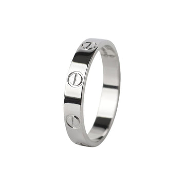 CARTIER B40851 Weißgold Love Ring (Mini) Small 57 37554-1 159290101 [P]