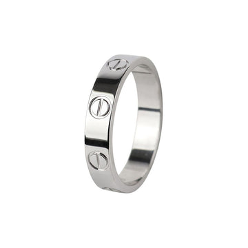 Cartier White Gold Love Ring (Mini) Small Size 50 37554-2 159290119 [P]