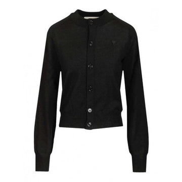 AMI Woll Crewneck Cardigan 159290215 [P]