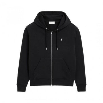 AMI Cotton Zip Hoodie 159290227 [P]