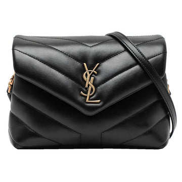SAINT LAURENT Monogram Loulou Mini Toy Bag Schwarz 678401 DV707 1000 125048263 [P]