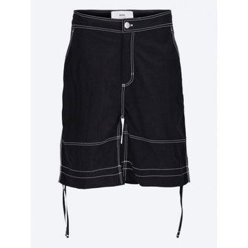 AMI Cargo Bermuda Shorts HSO830 PA0117 001 159290233 [P]