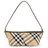 BURBERRY Essentials Simple Baguette Schultertasche Sand 8095296 124399583 [P]
