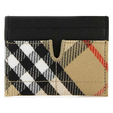BURBERRY 25SS ヴィンテージチェック スニップ カード財布 アーカイブベージュ 8097484 124399571 [P]