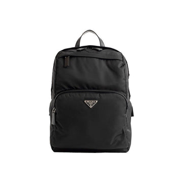 Prada 26SS ZAINO Triangle Logo Tessuto Backpack Black 2VZ104 2DMG F0002 150726806 [P]
