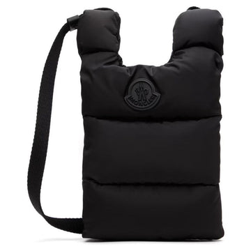 Moncler 25SS Legere Logo Patch Small Crossover Bag Black 5L000 22 M2170 999 123678975 [P]