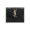 SAINT LAURENT 26SS goldener Monogramm Klappen Münzbörse Schwarz 403943 BOW01 1000 150726860 [P]
