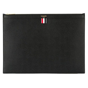 Thom Browne Pebble Grain Large Clutch Bag Black stamp: MAC020L 00198 001 123042279 [P]