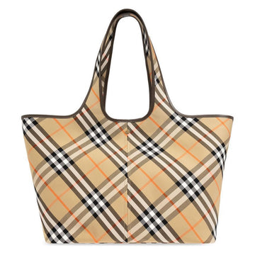 Burberry Jacquard Check Medium Tote Bag Sand 8093976 118709586 [P]