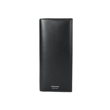 Salvatore Ferragamo 26SS Logo Print Long Wallet Black 66-1331 0770106 150622427 [P]