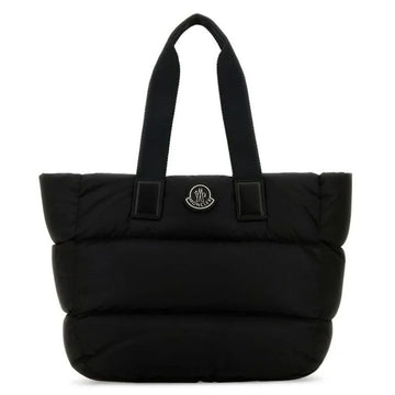 Moncler 24FW CARADOC Logo Patch Padded Tote Bag Black 5D000 15 M2170 999 118714412 [P]