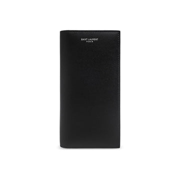 SAINT LAURENT 26SS シルバーロゴ コンチネンタル 長財布 ブラック 396308 BTY0N 1000 150622514 [P]