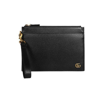 GUCCI GG Marmont Clutch Bag Schwarz 658562 DJ20T 1000 158752103 [P]