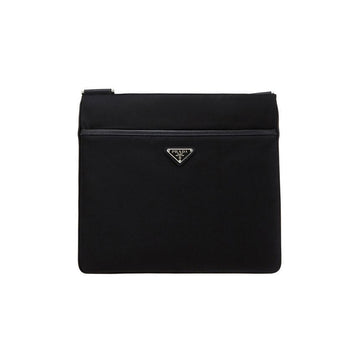 Prada Triangle Logo Nylon Crossbody Bag Black 2VH118 2DMH F0002 150551759 [P]