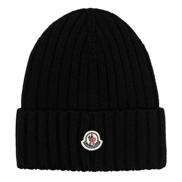 Moncler Wool Beanie Black 3B000 08 A9327 999 101445255 [P]