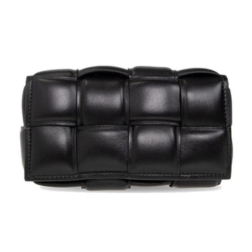 Bottega Veneta Intrecciato Cassette Mini Belt Bag Black 710075 VCQR1 8425 78683381 [P]