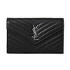 Saint Laurent 25FW Silver Monogram Matelassé Chain Bag Black 377828 BOW02 1000 150552863 [P]
