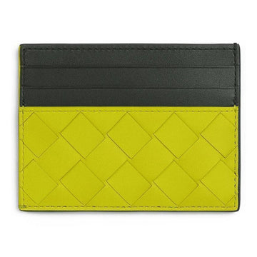 Bottega Veneta Two-Tone Cardholder Kiwi Camping 635057 VCPQ5 3510 77335775 [P]