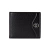GUCCI インターロッキング二つ折り財布 ブラック 158752038 [P]