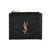 Saint Laurent 26SS Gold Monogram Bifold Wallet Black 575879 BOW01 1000 150552793 [P]