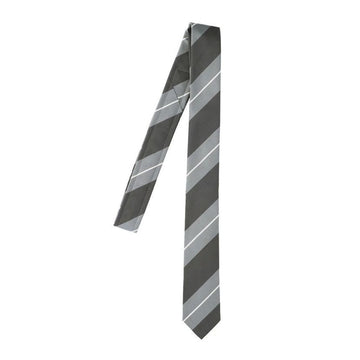 THOM BROWNE ジャカードストライプクラシックネクタイ メドグレー MNL001A F0195 035 74953581 [P]