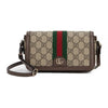 Gucci Ophidia Mini Shoulder Bag Beige Dark Brown 838471 FAE0P 9746 158527209 [P]