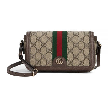 GUCCI Mini Schultertasche Ophidia Beige Dunkelbraun 838471 FAE0P 9746 158527209 [P]