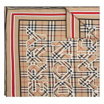 BURBERRY ヴィンテージチェックシルクスクエアスカーフ アーカイブベージュ 8039564 72618855 [P]
