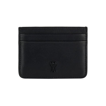 AMI Heart Logo Card Wallet Black 26SS AL0138 001 158346221 [P]
