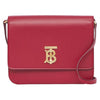 Burberry 24SS TB Flat Mini Crossbody Bag Dark Carmin 8044305 72618736 [P]