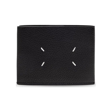MAISON MARGIELA 25FW シグネチャー スティッチ ミディアム 二つ折り財布 ダークネイビー P7268 HB159 150553054 [P]