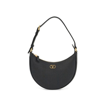 Valentino Mini V Logo Shoulder Bag Black 7W2P0AK3 SNP 0NO 150553930 [P]