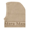 MaxMara 23FW GONG Wool Balaclava Brown stamp: 2345761133 002 63808482 [P]