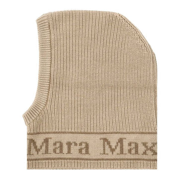 MaxMara 23FW GONG Wool Balaclava Brown stamp: 2345761133 002 63808482 [P]