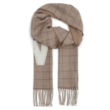 MaxMara 23FW ERCOLE Logo Wool Scarf Beige 2355460532 004 59495305 [P]