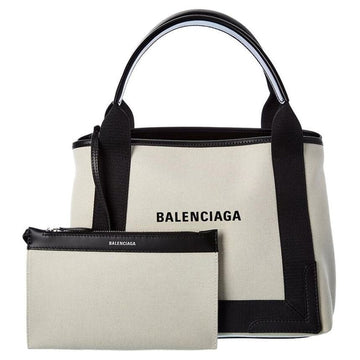 Balenciaga Logo Printed Cabas Tote Bag White Black 339933 2HH3N 9260 58088681 [P]