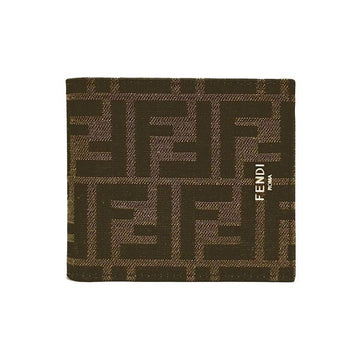 FENDI 26SS FF Jacquard Geldbörse Braun 7M0169 ALWK F0L3T 153854041 [P]