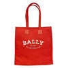 BALLY CRYSTALIA Signature Logo Tote Bag Rot 6303541 51189471 [P]