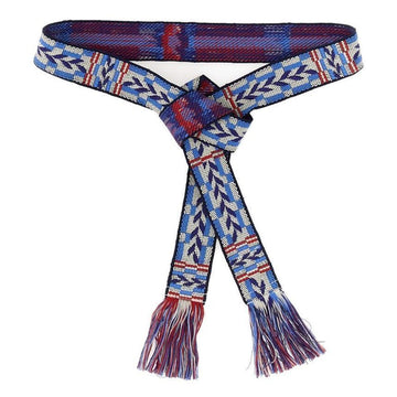 ISABEL MARANT ETKA タイベルト ロイヤルブルー CE024XFA A1B04A 30RB 45506614 [P]