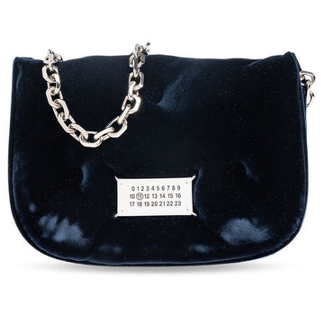 Maison Margiela Glam Slam Flap Small Shoulder Crossbody Bag Dark Blue 150393397 [P]