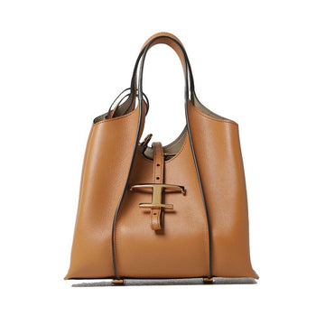 TODS Zeitlose Mini Shopper Umhängetasche Braun XBWTSBA9100 Q8E S410 150341602 [P]