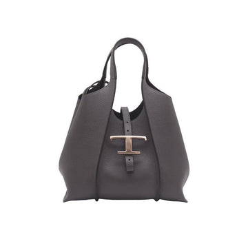 TODS タイムレス ミニ ショッパークロスバッグ グレー XBWTSBA9100 XSO B400 150341573 [P]
