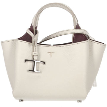 TODS Micro Tote Crossbody Taschen Weiß 25FW QRI 9P09 150341572 [P]