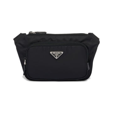 PRADA Schultertasche mit Dreiecklogo aus Saffiano-Leder Schwarz 2VH128 2DMH F0002 150062709 [P]