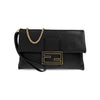 FENDI バゲット チェーン トート ショルダーバッグ ブラック 8M0538 ABVE F0KUR 153210972 [P]