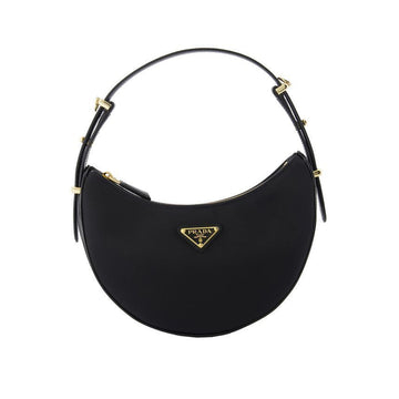 Prada SACCA Triangular Logo Re-Nylon Crossbody Bag Black 1BC194 R789 F0002 150062668 [P]