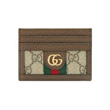 GUCCI GG オピディア ウェブ カードホルダー ベージュ 523159 96IWG 8745 149917921 [P]